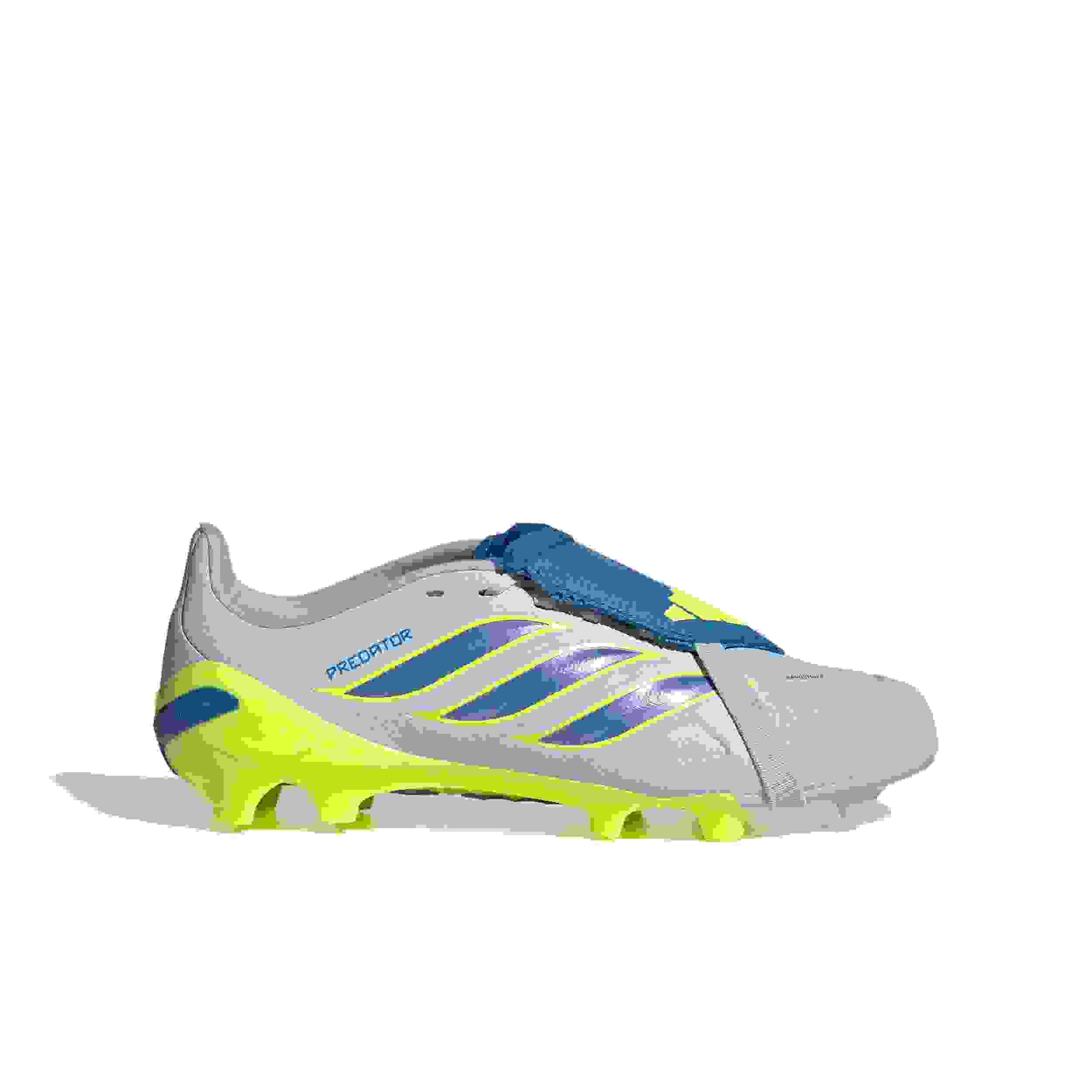 adidas Predator League FOT FG Preschool Kids' "Crystal Sky/Ray Blue/Solar Yellow 2" Soccer Cleat